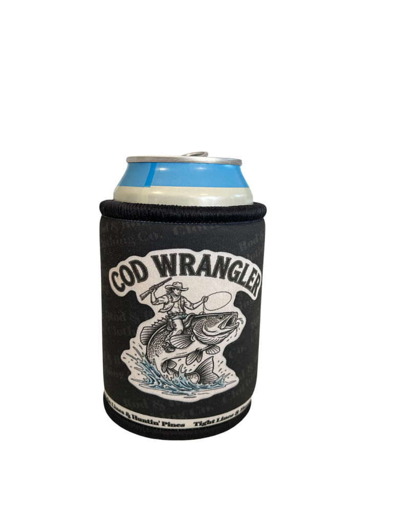 Cod Wrangler Stubby Cooler